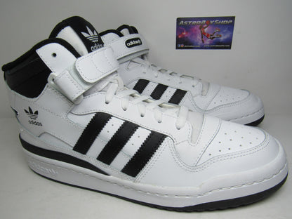 ADIDAS FORUM MID WHITE & BLACK EN CAJA