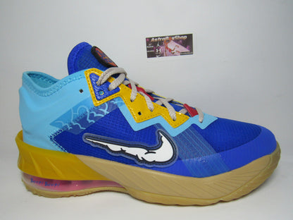 LEBRON 18 LOW "COYOTE VS CORRECAMINOS" KIDS EN CAJA