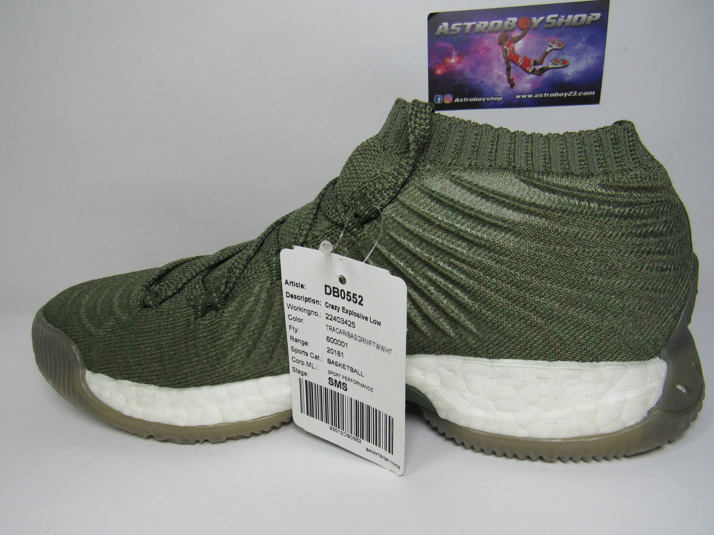 ADIDAS CRAZY EXPLOSIVE LOW "CARGO" EN CAJA ADIDAS