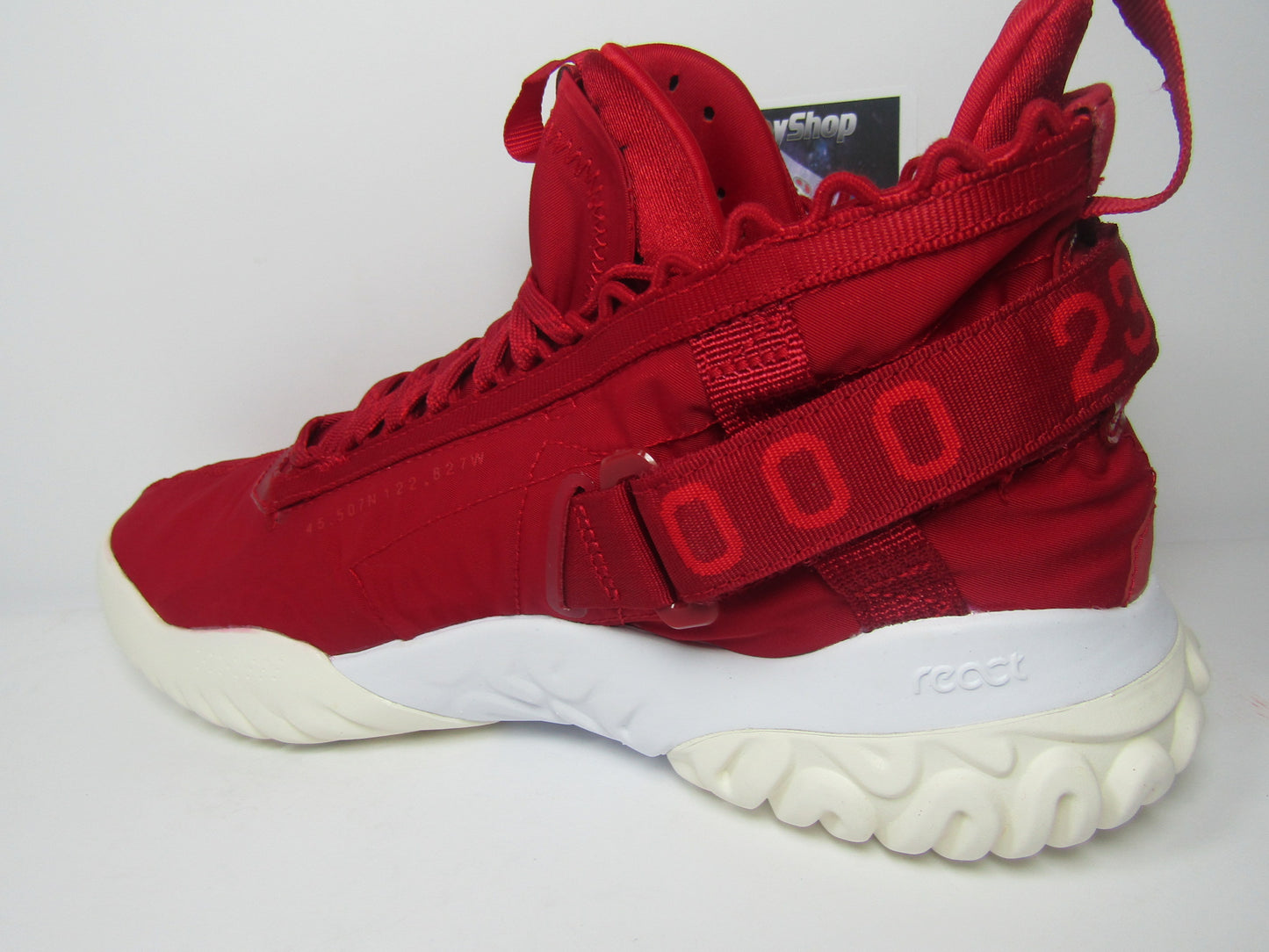 JORDAN PROTO REACT RED