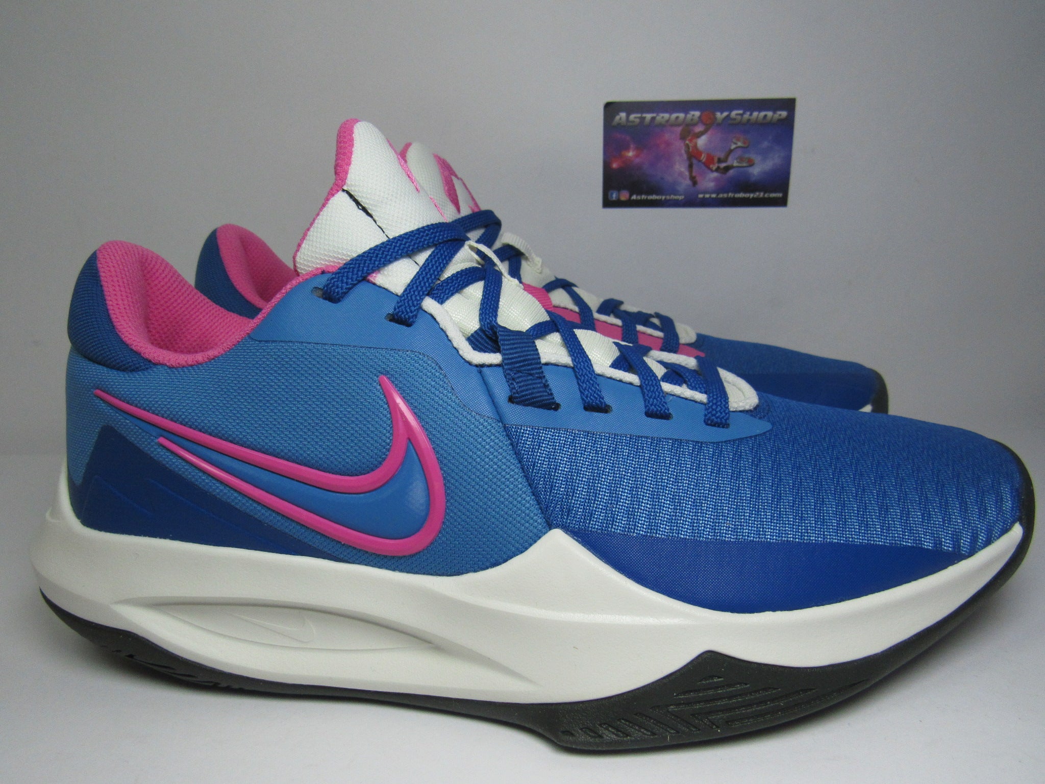 Nike azul y clearance rosa