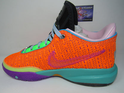 LEBRON 20 KIDS ORANGE EN CAJA