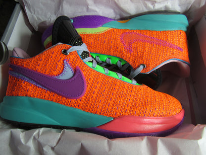 LEBRON 20 KIDS ORANGE EN CAJA