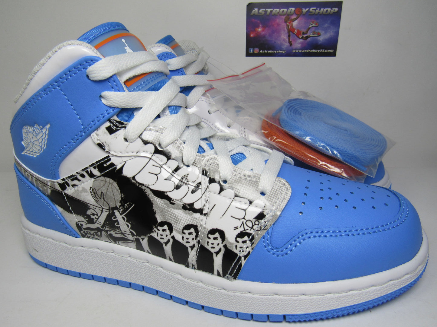 JORDAN 1 MID KIS "GAME WINNER" EN CAJA