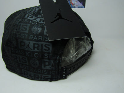 GORRA PLANA JORDAN X PSG BLACK UNITALLA ADULTO LIMITADA