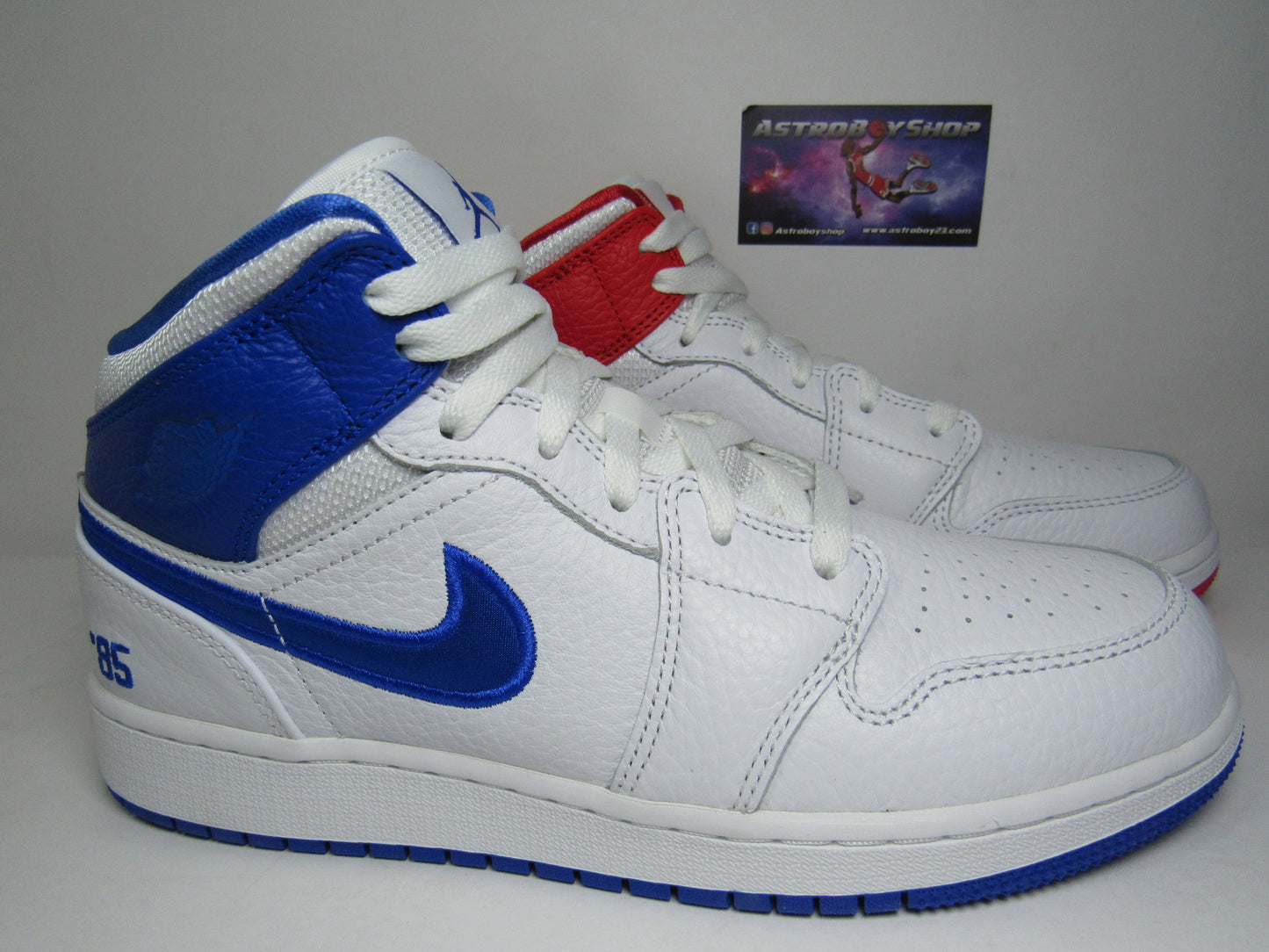 JORDAN 1 MID KIDS 85 BICOLOR EN CAJA