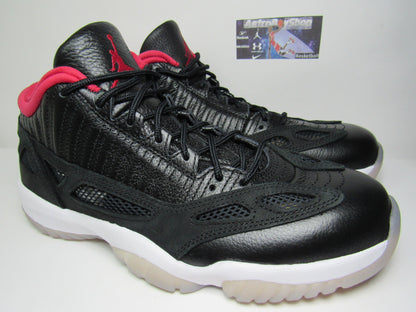JORDAN 11 LOW IE BRED EN CAJA