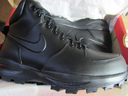 BOTAS NIKE MANOA BLACK LEATHER EN CAJA