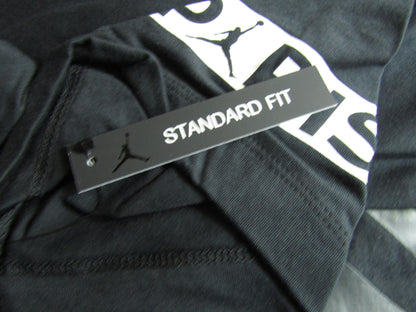 PLAYERA JORDAN X PSG PARIS LOGO  FRONTAL BLACK