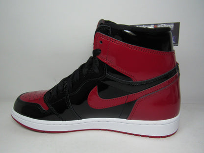 JORDAN 1 HIGH BRED PATENT LIMITED EDITION EN CAJA CON LLAVERO