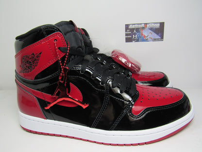 JORDAN 1 HIGH BRED PATENT LIMITED EDITION EN CAJA CON LLAVERO