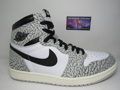 JORDAN 1 HIGH WHITE CEMENT EN CAJA