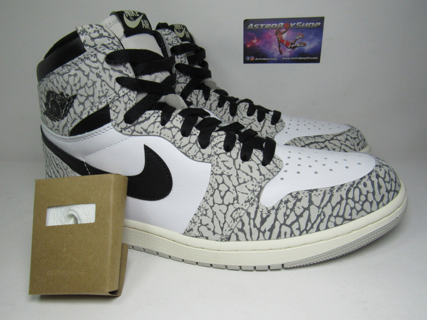 JORDAN 1 HIGH "WHITE CEMENT" EN CAJA