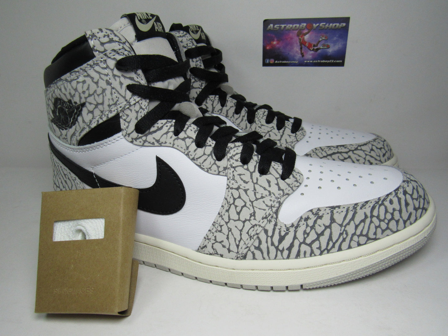 JORDAN 1 HIGH "WHITE CEMENT" EN CAJA