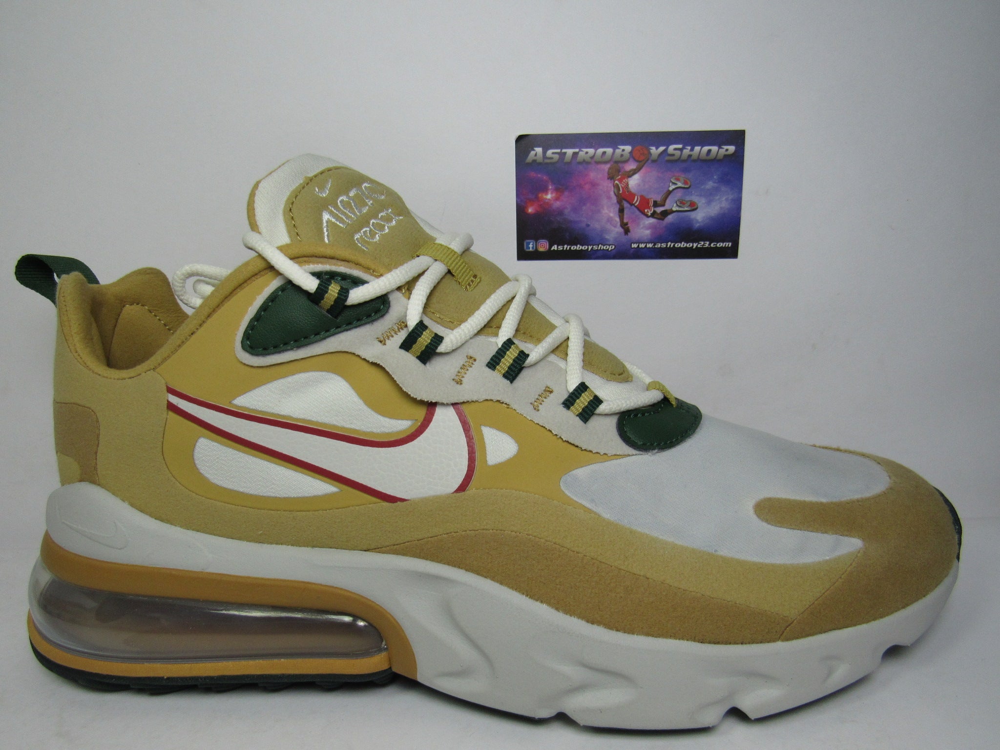 NIKE AIR MAX 270 REACT REGGAE EN CAJA ASTROBOYSHOP SNEAKER STORE