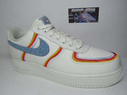 NIKE AIR FORCE ONE 07 WOMENS LOW DENIM COLORS EN CAJA