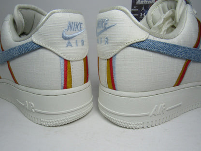 NIKE AIR FORCE ONE 07 WOMENS LOW DENIM COLORS EN CAJA