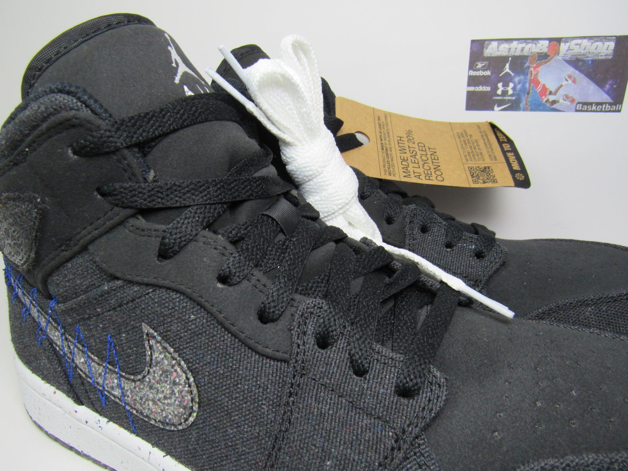 JORDAN 1 MID CRATER EDITION EN CAJA Y EXTRA LACES