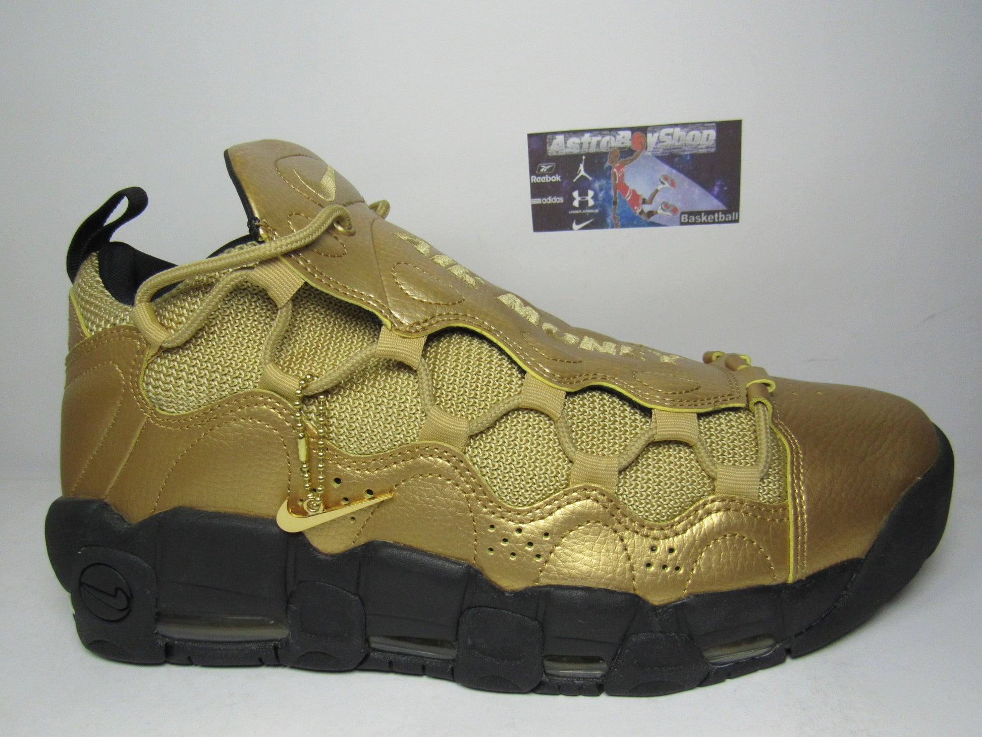 HOT Sneakers Shoes Gold Air Money Nike NIKE AIR MONEY