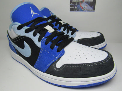 JORDAN 1 LOW RACER BLUE EDITION EN CAJA