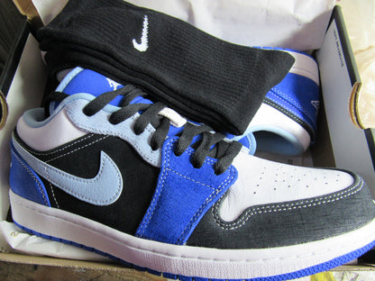 JORDAN 1 LOW RACER BLUE EDITION EN CAJA