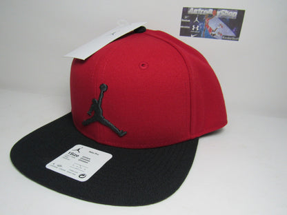 GORRA PLANA JORDAN JUMPMAN BULLS RED UNITALLA