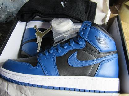 JORDAN 1 HIGH DARK MARINA BLUE (KIDS) EDITION EN CAJA