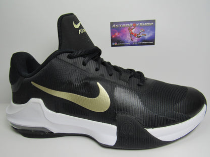 NIKE AIR MAX IMPACT 4 BLACK GOLD EN CAJA