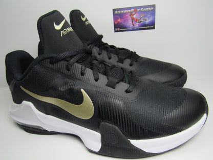 NIKE AIR MAX IMPACT 4 BLACK GOLD EN CAJA