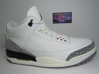 JORDAN 3 WHITE CEMENT REIMAGINED EN CAJA