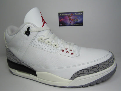 JORDAN 3 WHITE CEMENT REIMAGINED EN CAJA