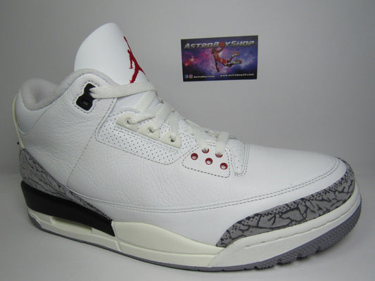 JORDAN 3 WHITE CEMENT REIMAGINED EN CAJA
