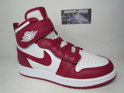 JORDAN 1 HI FLYEASE RED CARDINAL KIDS EN CAJA