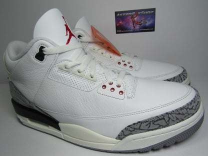 JORDAN 3 WHITE CEMENT REIMAGINED EN CAJA