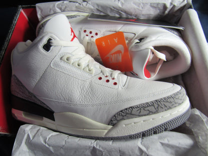 JORDAN 3 WHITE CEMENT REIMAGINED EN CAJA
