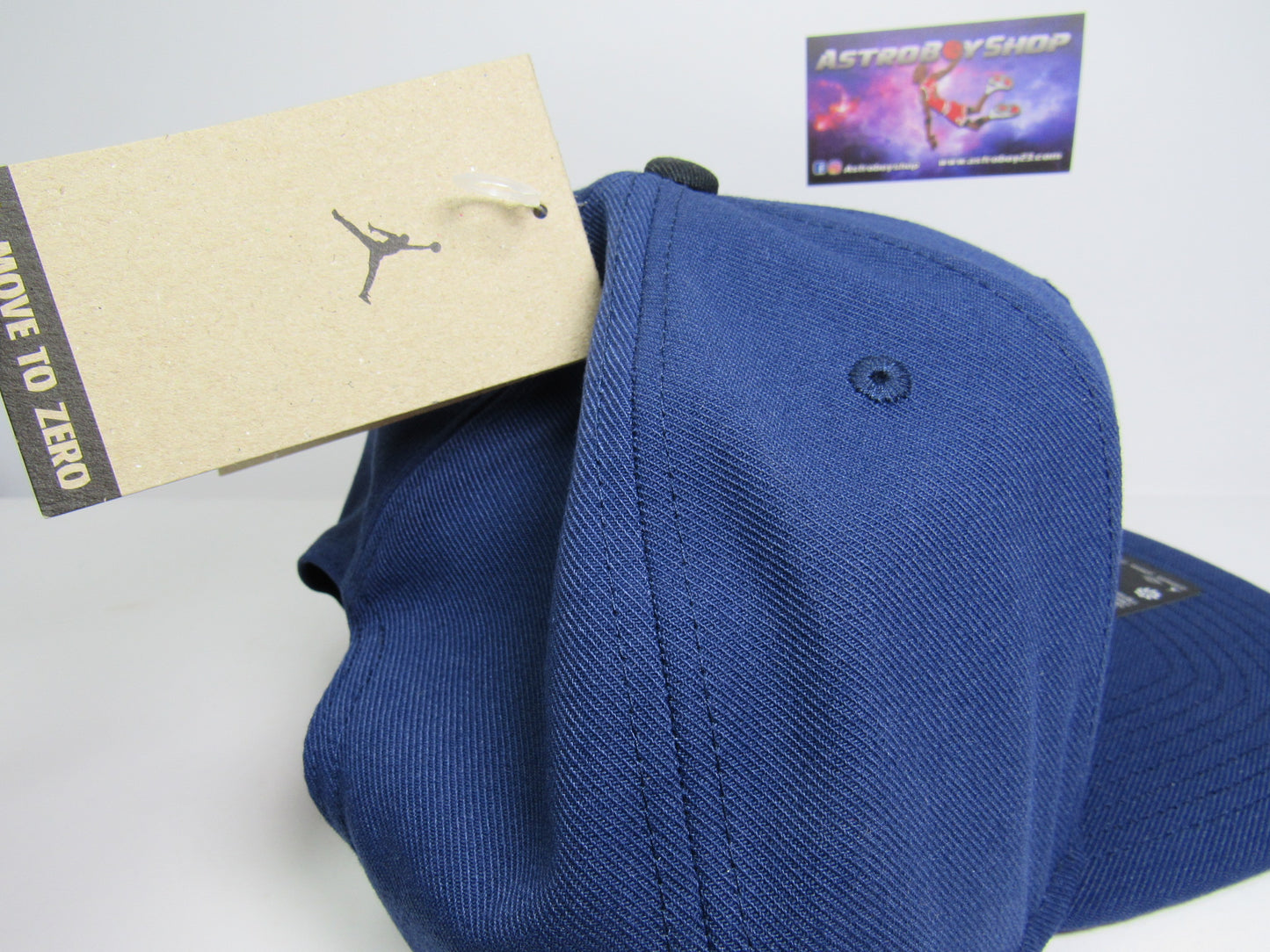 GORRA PLANA JORDAN JUMPMAN NAVY BLUE UNITALLA ADULTO