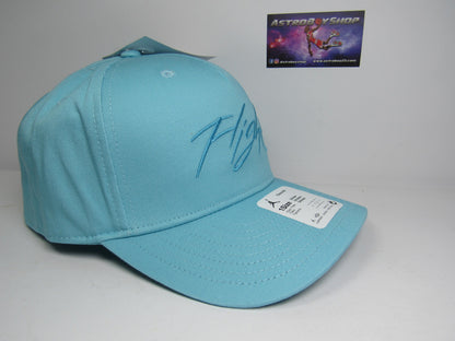 GORRA CURVA JORDAN C99 FLIGHT AQUA UNITALLA ADULTO