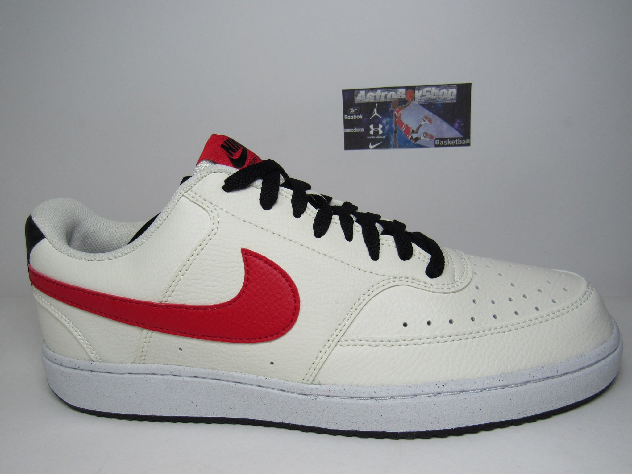 NIKE COURT VISION LOW NEXT NATURE RED EN CAJA ASTROBOYSHOP SNEAKER STORE