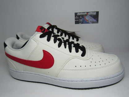 NIKE COURT VISION LOW NEXT NATURE RED EN CAJA