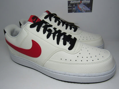 NIKE COURT VISION LOW NEXT NATURE RED EN CAJA