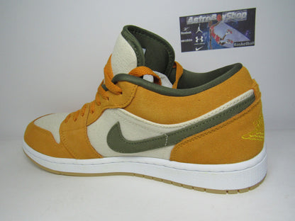 JORDAN 1 LOW SE CERAMIC OLIVE EDITION EN CAJA