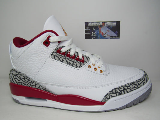 JORDAN 3 CARDINAL 2022 EDITION EN CAJA