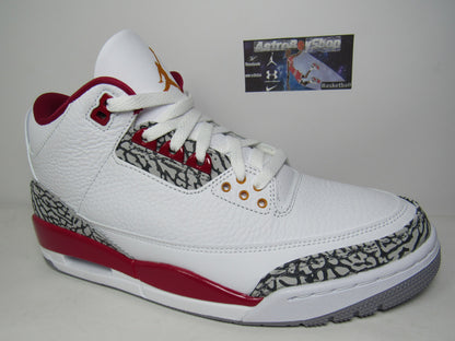 JORDAN 3 CARDINAL EDITION EN CAJA