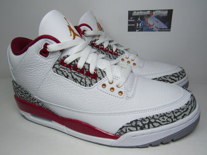 JORDAN 3 CARDINAL EDITION EN CAJA