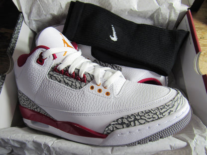 JORDAN 3 CARDINAL EDITION EN CAJA