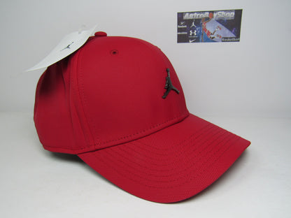 GORRA JORDAN JUMPMAN METAL CURVA GYM RED UNITALLA ADULTO