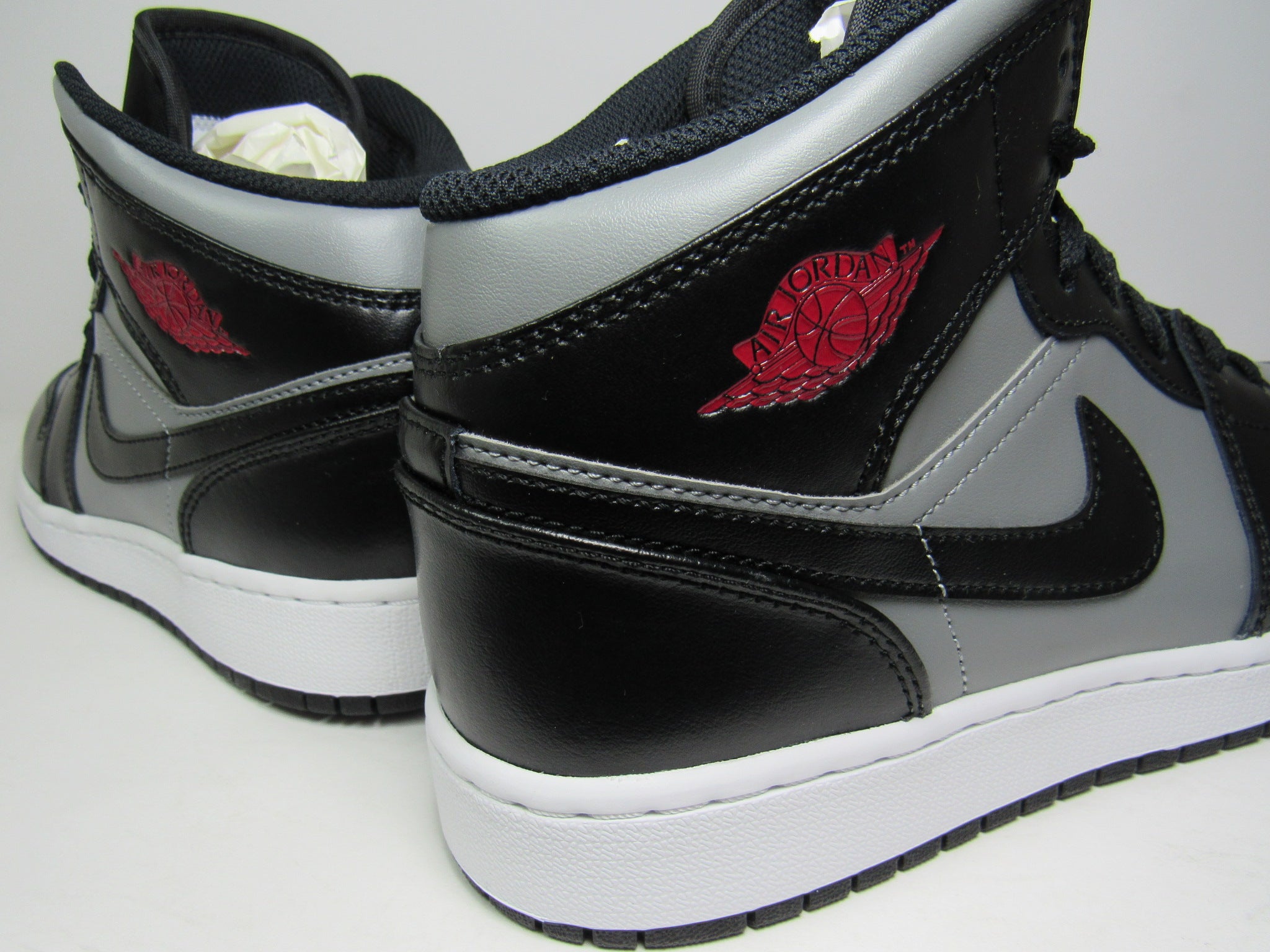 JORDAN 1 MID KIDS SHADOW RED EN CAJA