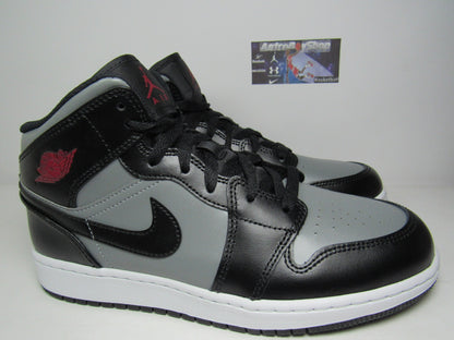 JORDAN 1 MID KIDS SHADOW RED EN CAJA