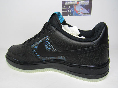 NIKE AIR FORCE ONE "COMPUTER CHIP" GS KIDS SUELA FOSFO