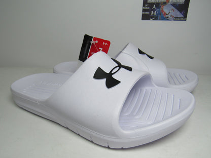 SANDALIAS UNDER ARMOUR CORE PTH WHITE EN BOLSA